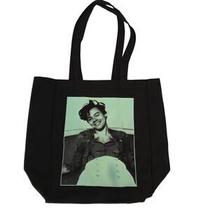 Harry Styles Treat People With‎ Kindness Tote Bag Black TPWK Canvas Merchandise